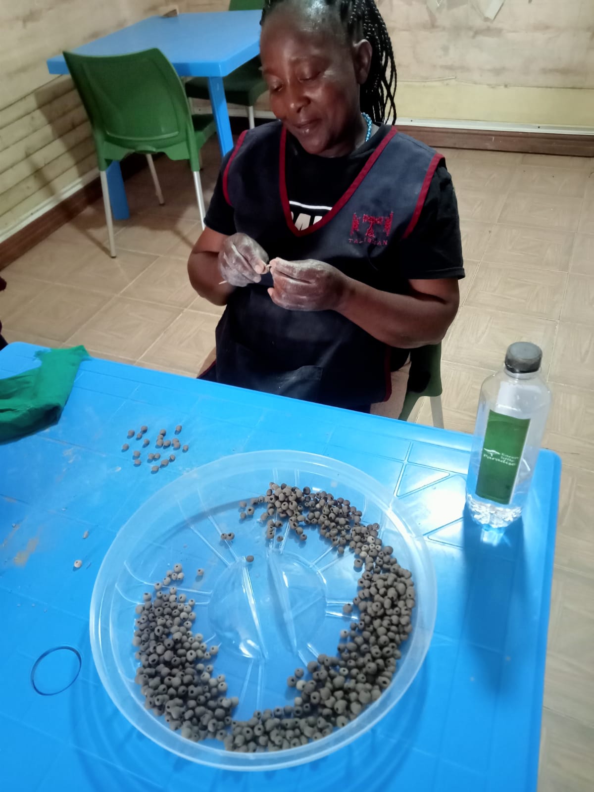Bead-making process at Art and Craft Village