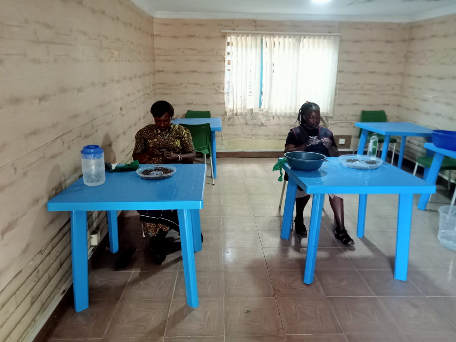 Artisans at work in our workshop